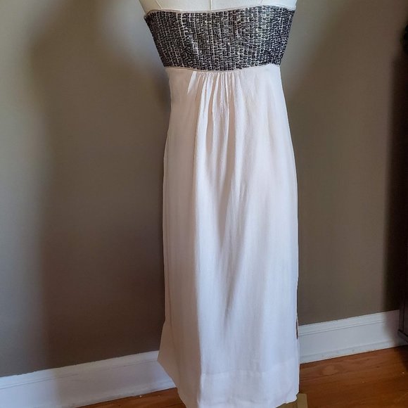 Floreat maxi cocktail dress w sequins Sm - Picture 8 of 15